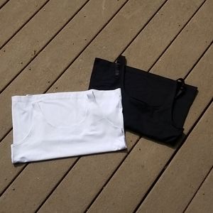Chico's Black & White Tank Top Bundle of 2